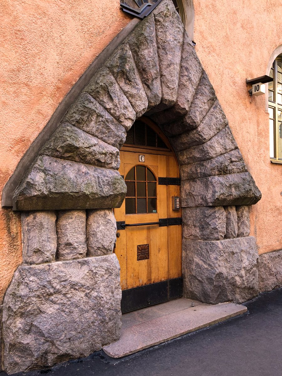 art nouveau buildings katajanokka